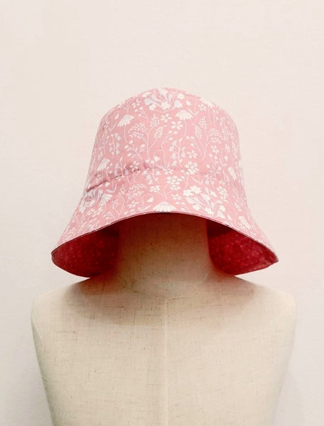 Zain Hat - Wild Flowers on Rose